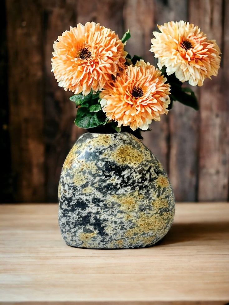 Artist Rock Flower sold Vase